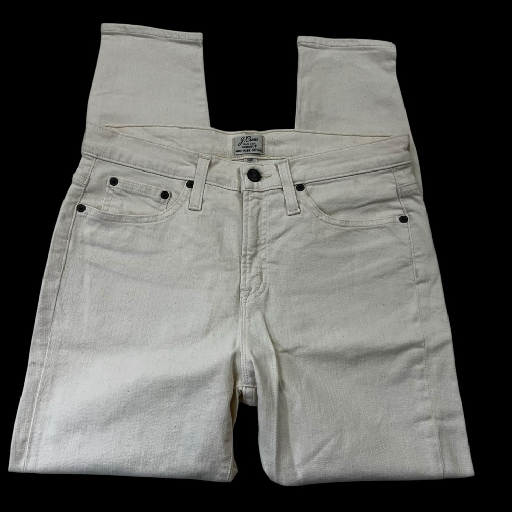 J Crew Lookout High Rise Skinny Jeans Women's 30P